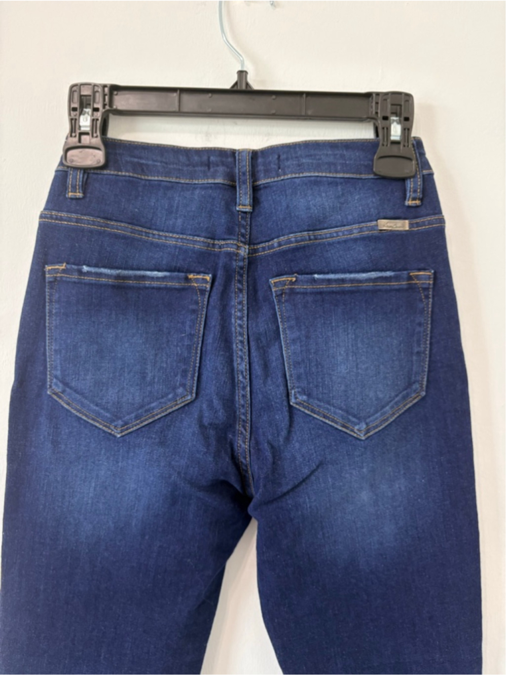 #339 KanCan Lexington High Rise Skinny Jeans Sz 5/26 Dark Wash EUC - Picture 6 of 12